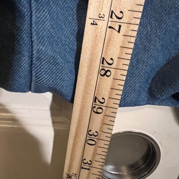 Sundance Oaklee Denim Double Breasted Blazer Jacket, Women's Size S - Picture 10 of 14